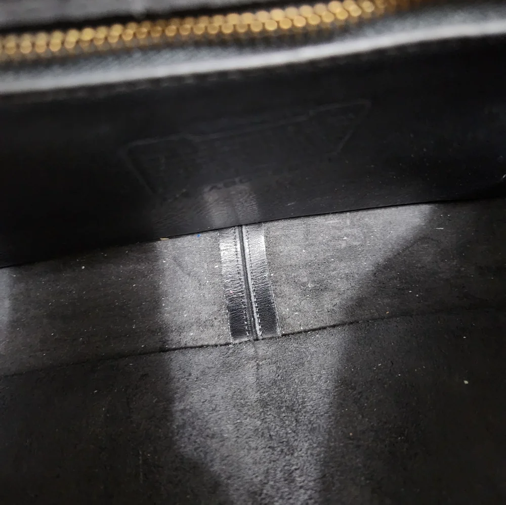 Coach Vintage Black Kensington  Leather Briefcase Messenger Bag 5279 - Picture 6 of 8